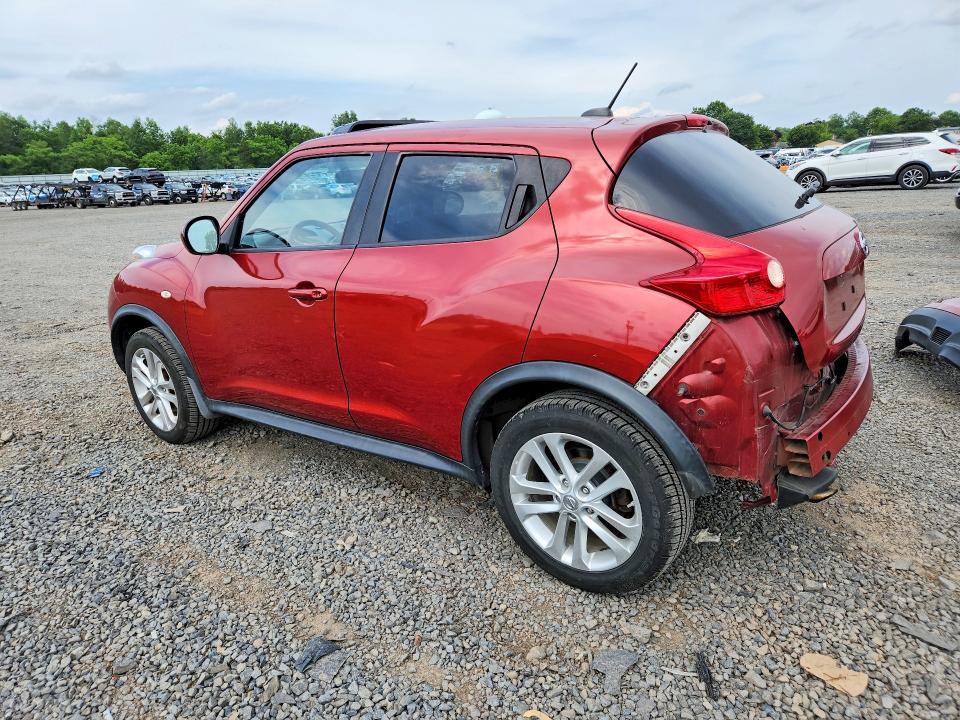 2012 Nissan Juke VIN JN8AF5MV6CT120981 COPART salvage auction — REAR END, Nj - Cert Of Title-Salvage, sold $950 on 2026-07-07 (photo 2)