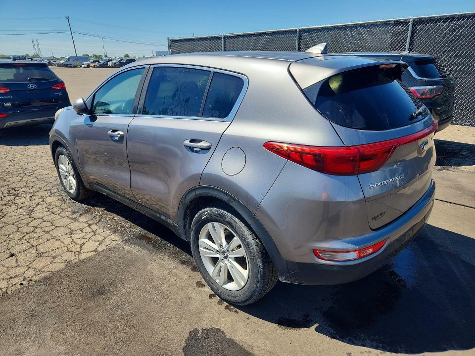 2017 Kia Sportage VIN KNDPM3AC8H7208921 COPART salvage auction — MINOR DENT/SCRATCHES, Mi - Certificate Of Title, sold $2,150 on 2026-07-09 (photo 2)