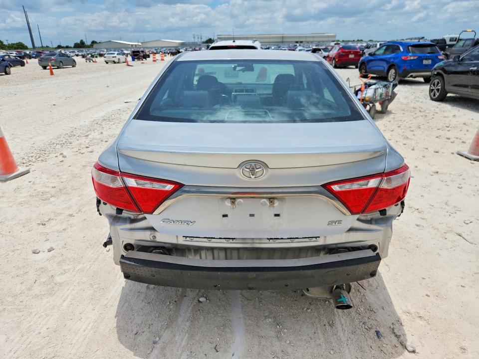 2017 Toyota Camry VIN 4T1BF1FK2HU708739 COPART salvage auction — REAR END, Tx - Salvage Vehicle Title, sold $6,300 on 2026-07-09 (photo 6)