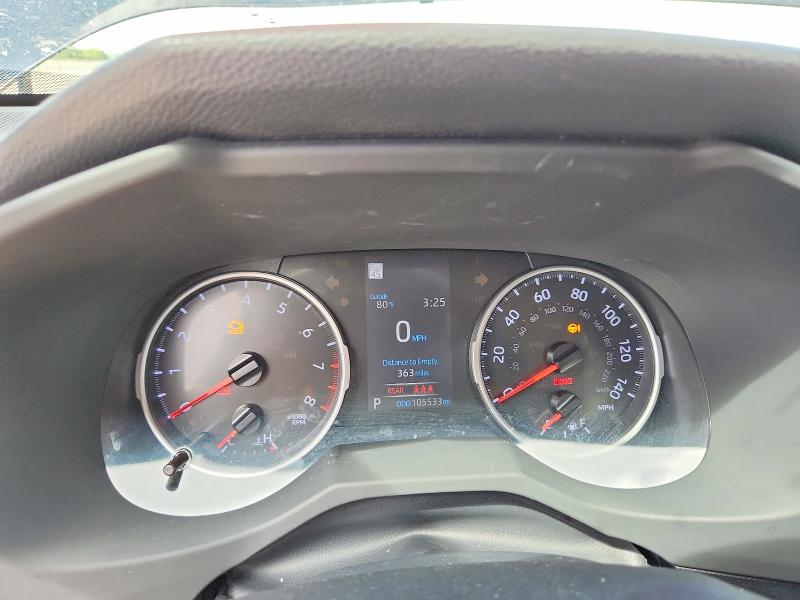 2019 Toyota Rav 4 VIN JTMH1RFV9KD035185 COPART salvage auction — MINOR DENT/SCRATCHES, Tx - Salvage Vehicle Title, sold $6,600 on 2026-07-09 (photo 9)