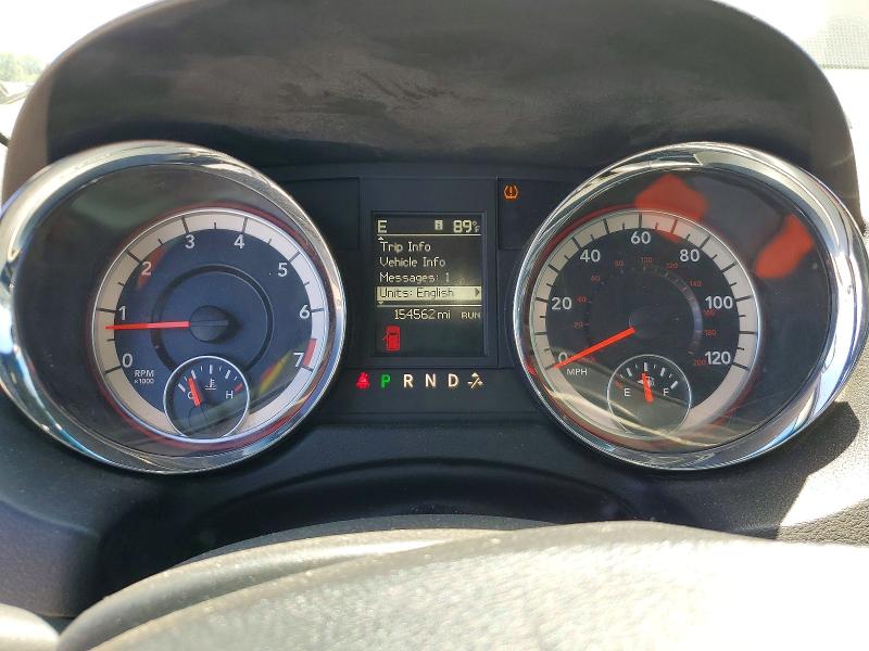 2016 Dodge Grand caravan VIN 2C4RDGEG8GR329846 COPART salvage auction — REAR END, CA - CERTIFICATE OF TITLE, sold $60 on 2026-07-09 (photo 9)