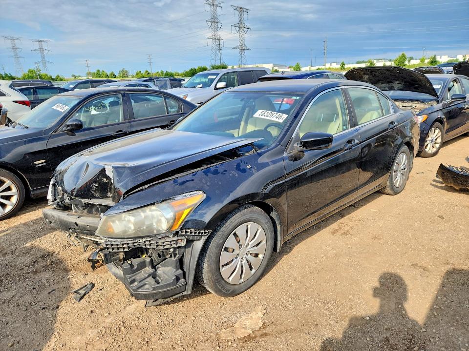 2012 Honda Accord VIN 1HGCP2F33CA212431 COPART salvage auction — FRONT END, Il - Certificate Of Title, sold $500 on 2026-07-02 (photo 1)
