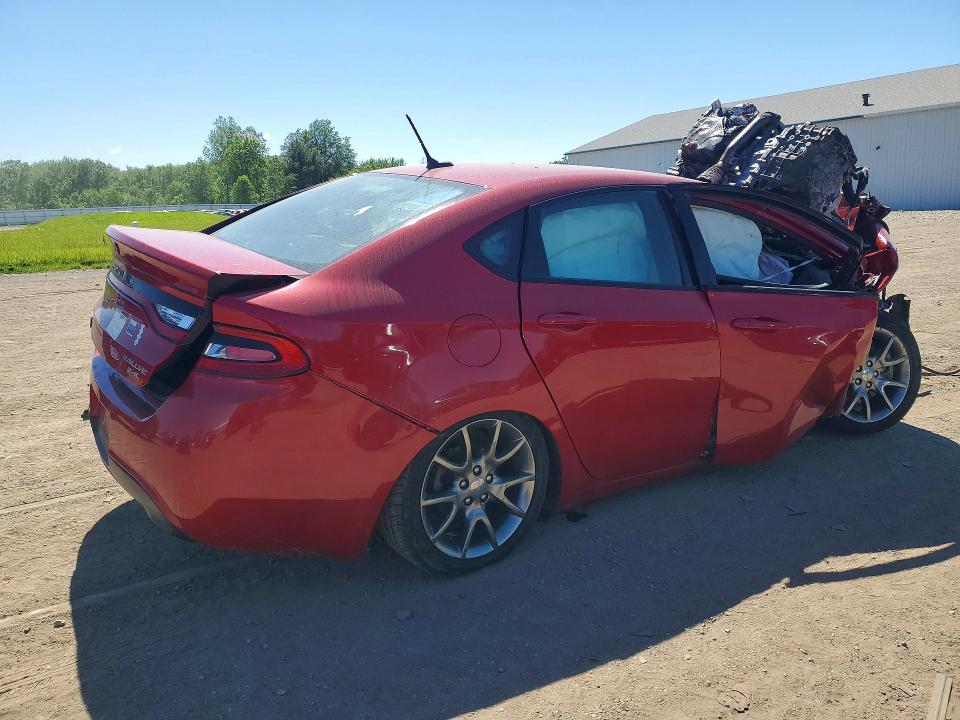 2014 Dodge Dart VIN 1C3CDFBB2ED860568 COPART salvage auction — FRONT END, Oh - Cert Of Title-Salvage, sold $125 on 2026-07-09 (photo 3)