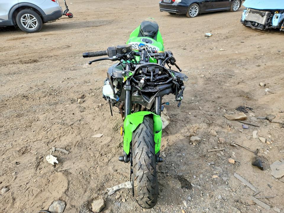2025 Kawasaki Zx VIN ML5ZXCS18SDA42600 COPART salvage auction — FRONT END, Ny - Mv-907A Salvage Certificate, sold $525 on 2026-07-16 (photo 2)