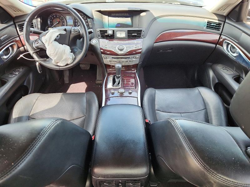 2019 Infiniti Q70 VIN JN1BY1AR8KM586000 COPART salvage auction — FRONT END, Ny - Mv-907A Salvage Certificate, sold $625 on 2026-07-22 (photo 8)