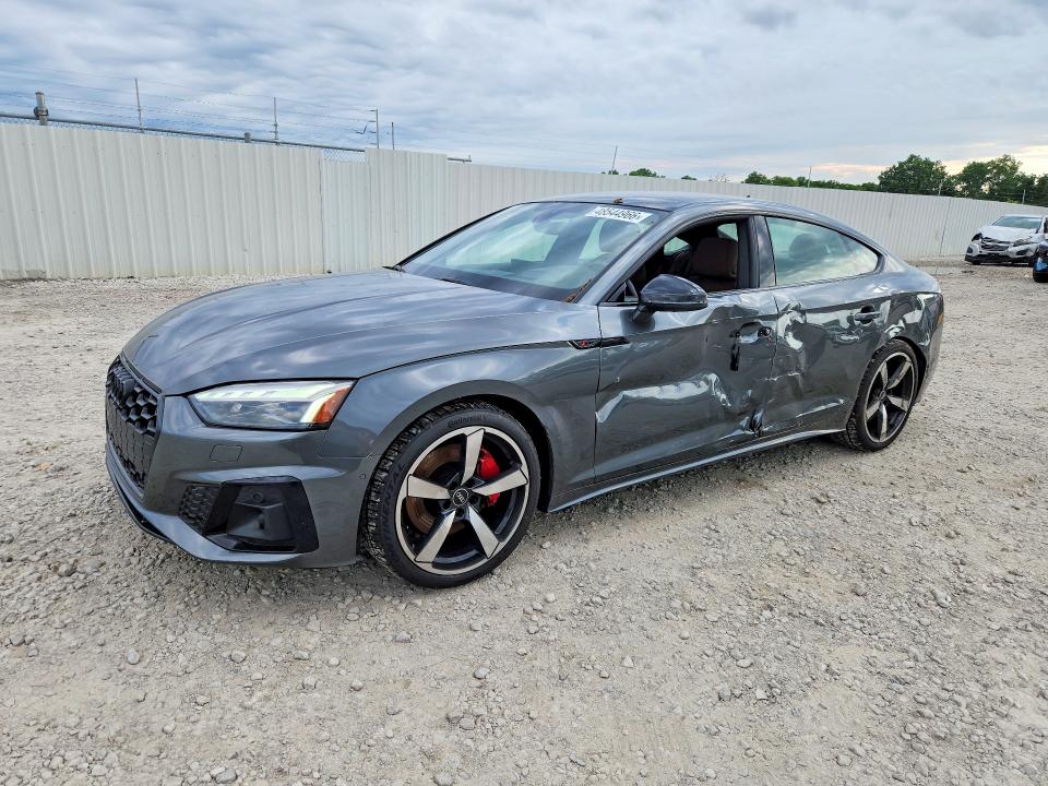 2022 Audi A5 VIN WAUEACF58NA020017 COPART salvage auction — SIDE, OH - CERT OF TITLE-SALVAGE, sold $14,200 on 2026-07-02 (photo 1)