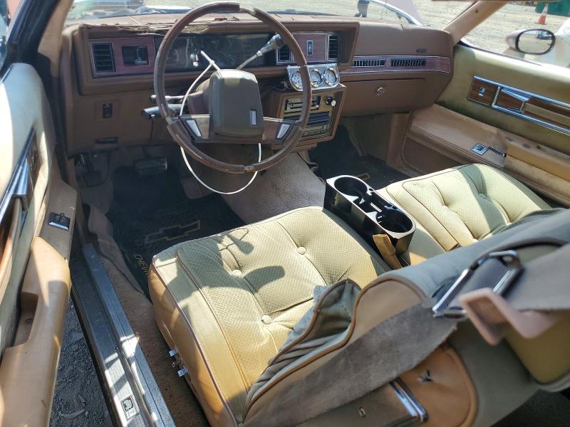 1986 Oldsmobile Cutlass supreme VIN 1G3GM47Y0GP378102 COPART salvage auction — NORMAL WEAR, Nj - Certificate Of Title, sold $4,250 on 2026-07-06 (photo 8)