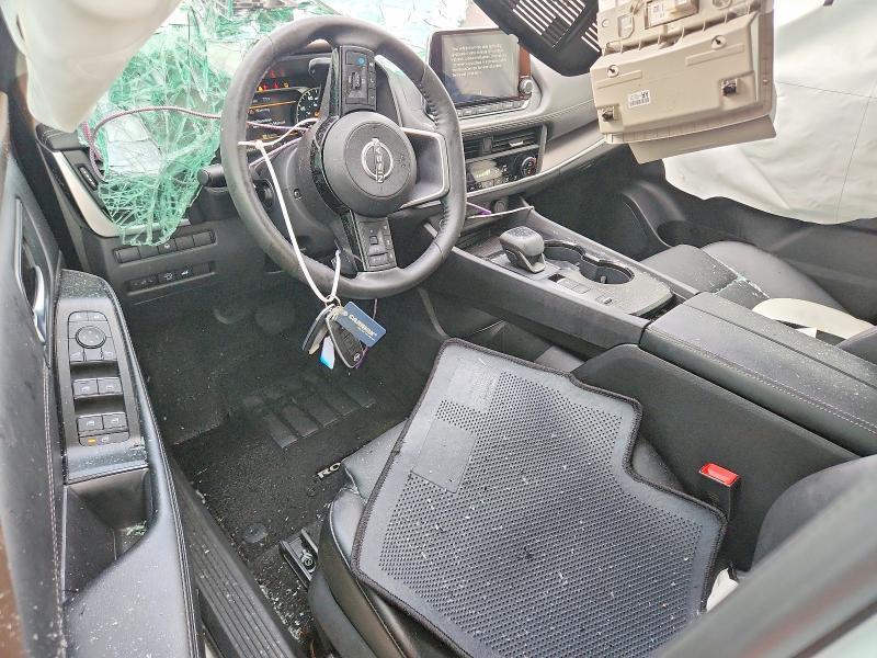 2023 Nissan Rogue VIN JN8BT3BA1PW430994 COPART salvage auction — ROLLOVER, Tx - Salvage Vehicle Title, sold $3,950 on 2026-07-28 (photo 8)