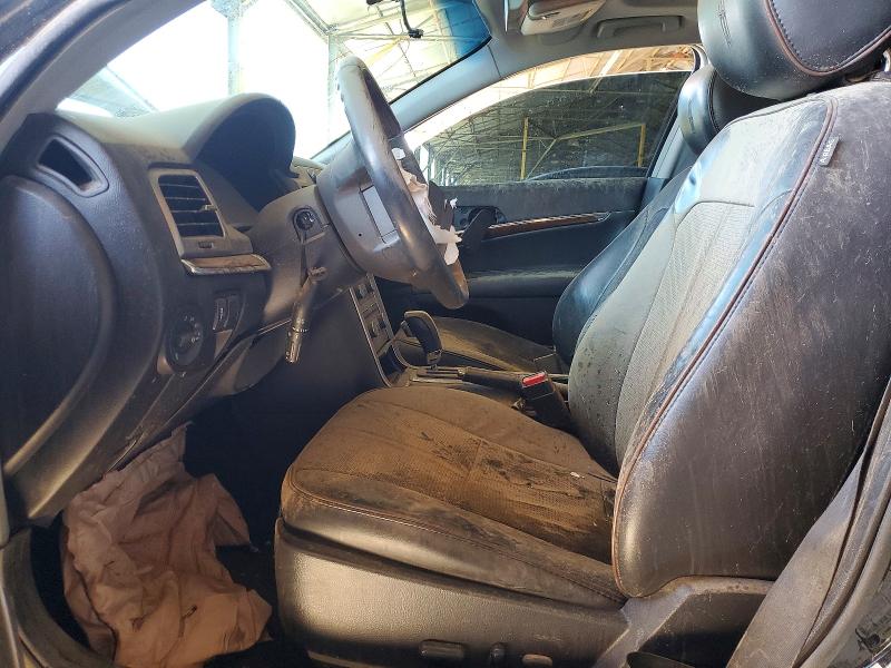 2012 Lincoln Mkz VIN 3LNDL2L36CR806662 COPART salvage auction — FRONT END, Az - Certificate Of Title, sold $500 on 2026-07-27 (photo 7)