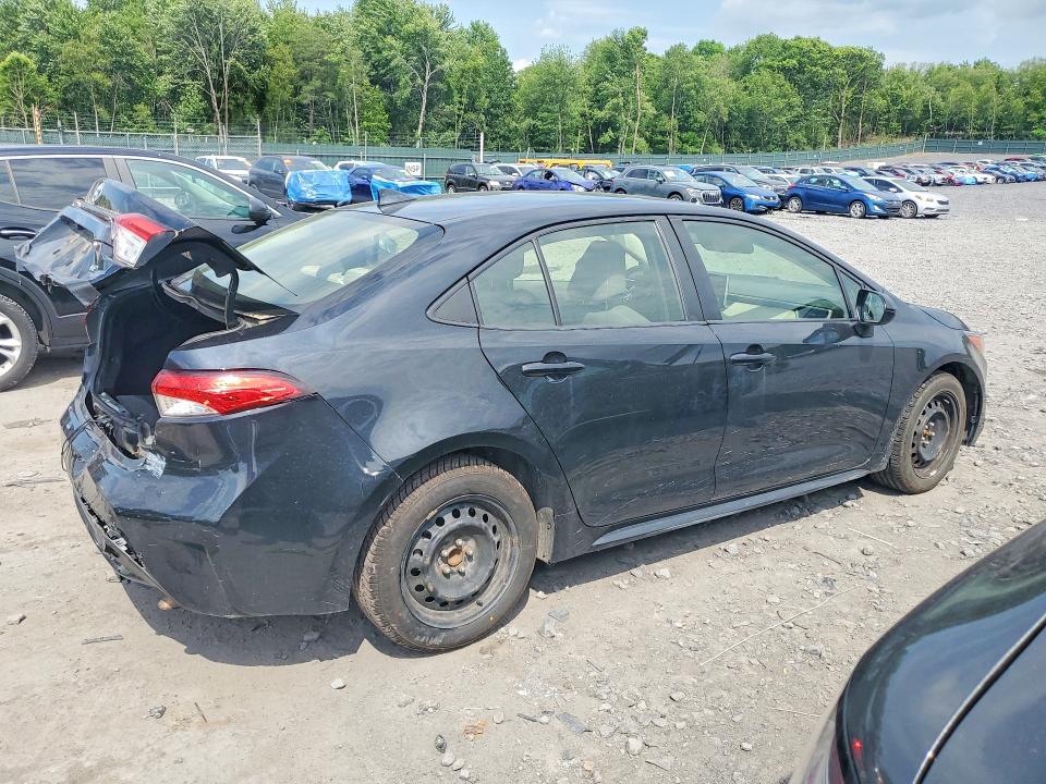 2021 Toyota Corolla VIN JTDEPMAE2MJ169374 COPART salvage auction — REAR END, Pa - Certificate Of Salvage, sold $4,800 on 2026-07-15 (photo 3)