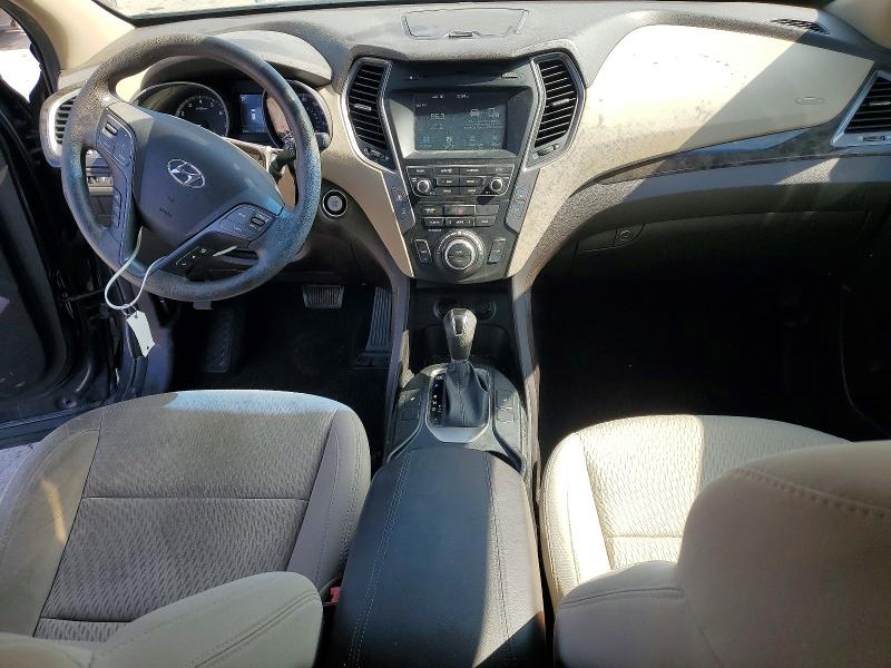 2018 Hyundai Santa fe VIN 5XYZU3LB9JG520767 COPART salvage auction — FRONT END, Tn - Salvage Certificate, sold $4,000 on 2026-07-08 (photo 8)