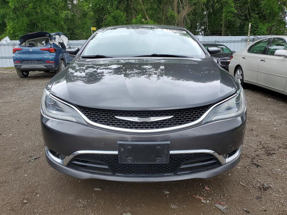 2016 Chrysler 200 VIN 1C3CCCCG5GN186988 COPART salvage auction — SIDE, On - Permit No Brand - Unfit, sold $1,300 on 2026-07-02 (photo 5)