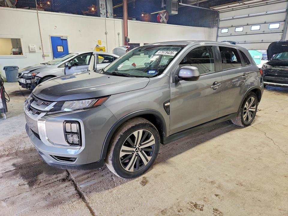 2021 Mitsubishi Outlander VIN JA4ARUAU8MU034635 COPART salvage auction — REAR END, Tx - Certificate Of Title, sold $7,100 on 2026-07-07 (photo 1)