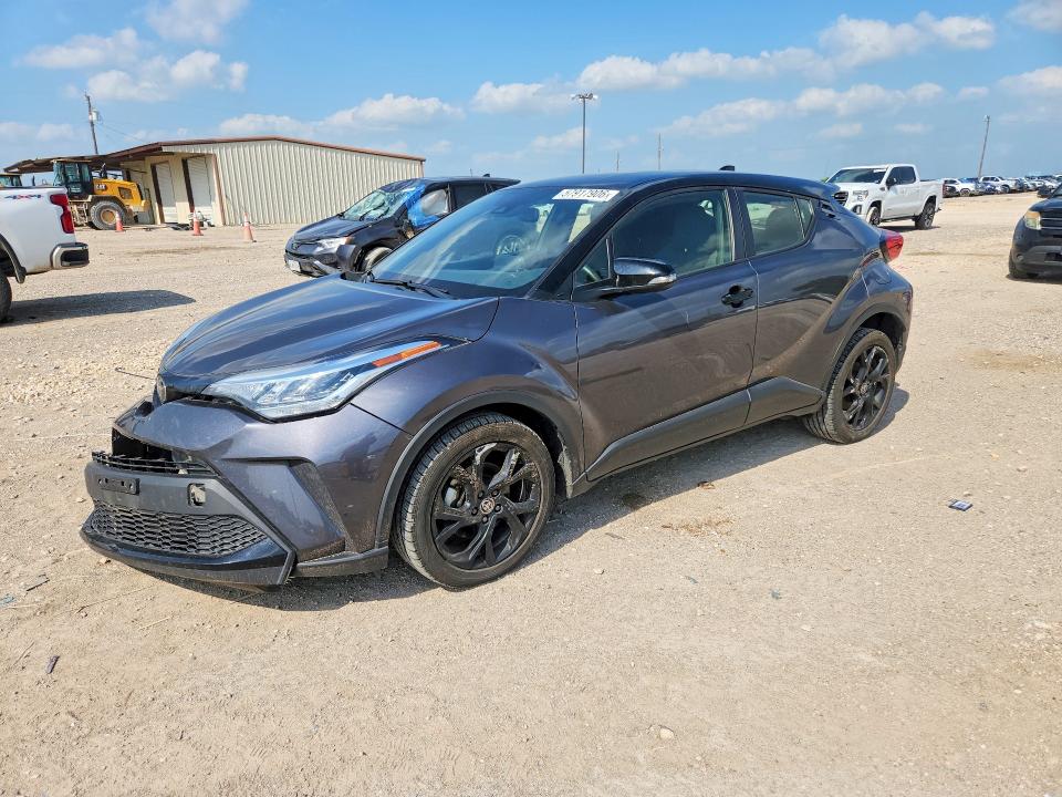 2022 Toyota VIN JTNKHMBX2N1136047 COPART salvage auction — FRONT END, Tx - Salvage Vehicle Title, sold $9,900 on 2026-07-22 (photo 1)