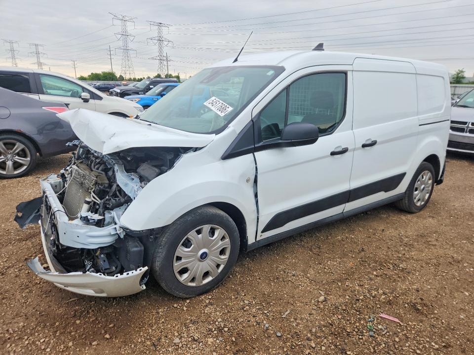 2023 Ford Transit VIN NM0LS7T27P1560449 COPART salvage auction — FRONT END, Salvage Title, sold $2,950 on 2026-07-16 (photo 1)