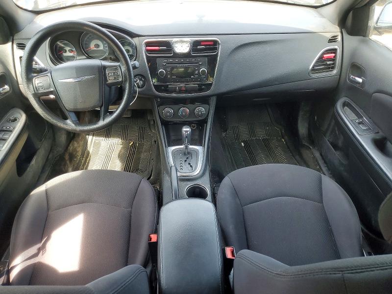 2014 Chrysler 200 VIN 1C3CCBAB5EN111853 COPART salvage auction — FRONT END, ON - PERMIT NO BRAND - UNFIT, sold $225 on 2026-07-16 (photo 8)
