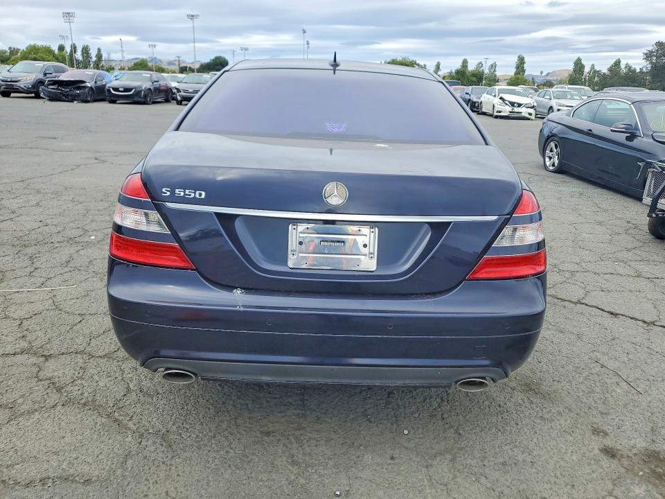 2007 Mercedes-benz S class VIN WDDNG71X87A112030 COPART salvage auction — VANDALISM, Ca - Salvage Certificate, sold $950 on 2026-07-06 (photo 6)