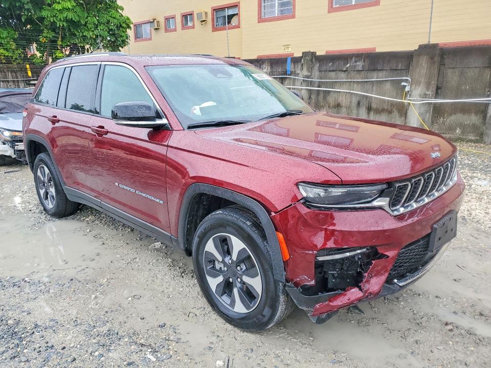 2023 Jeep Cherokee VIN 1C4RJYB65PC649094 COPART salvage auction — FRONT END, Fl - Cert Of Title Slvg Rebuildable, sold $11,400 on 2026-07-31 (photo 4)