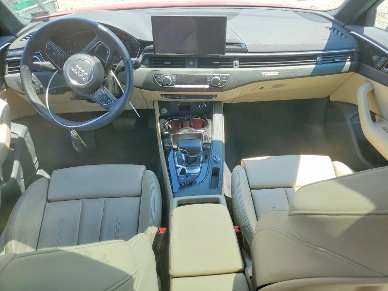 2022 Audi A4 VIN WAUDAAF44NN007068 COPART salvage auction — REAR END, Va - Cert Of Title - Salvage, sold $8,500 on 2026-07-17 (photo 8)