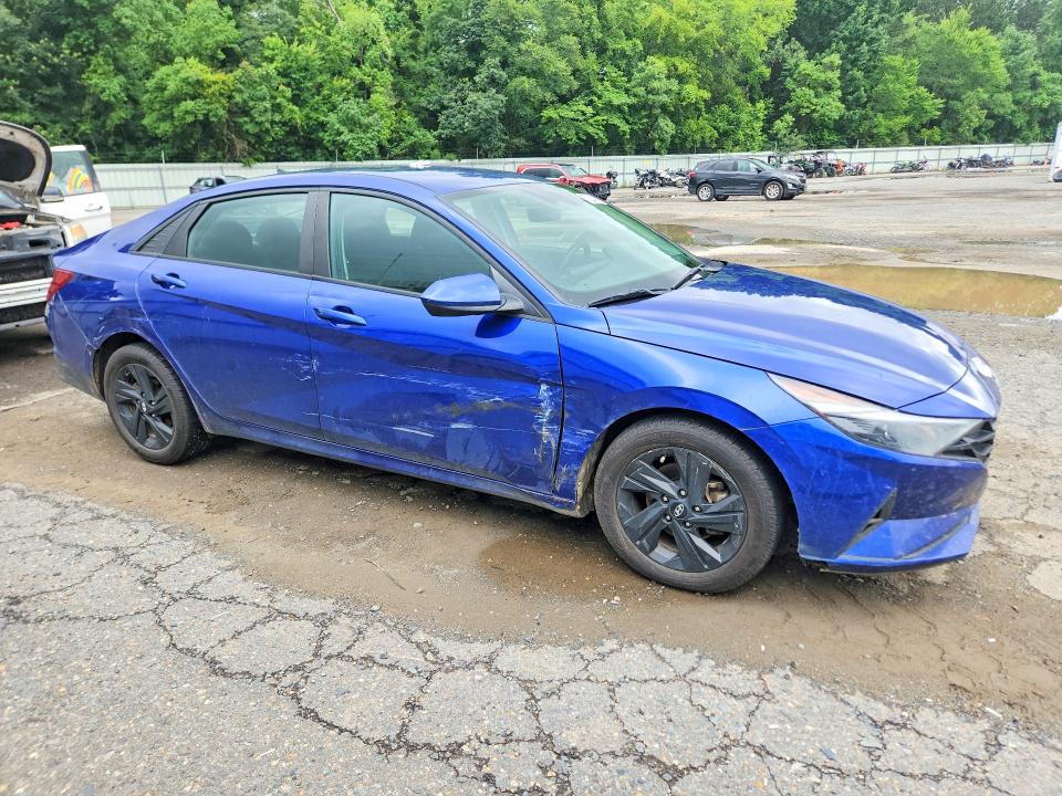 2021 Hyundai VIN KMHLM4AG4MU177472 COPART salvage auction — SIDE, La - Cert Of Title-Salvage, sold $3,100 on 2026-07-02 (photo 4)