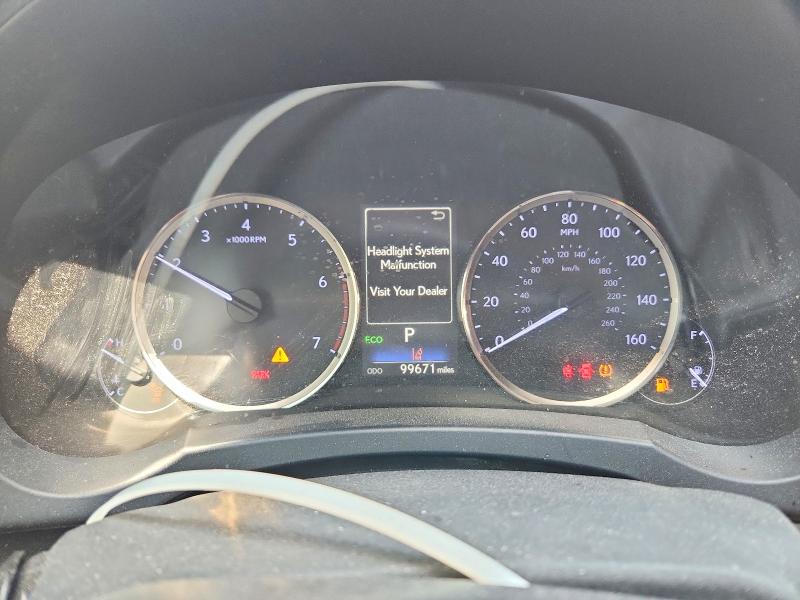 2017 Lexus VIN JTHBA1D22H5052153 COPART salvage auction — FRONT END, Tx - Salvage Vehicle Title, sold $3,150 on 2026-07-09 (photo 9)