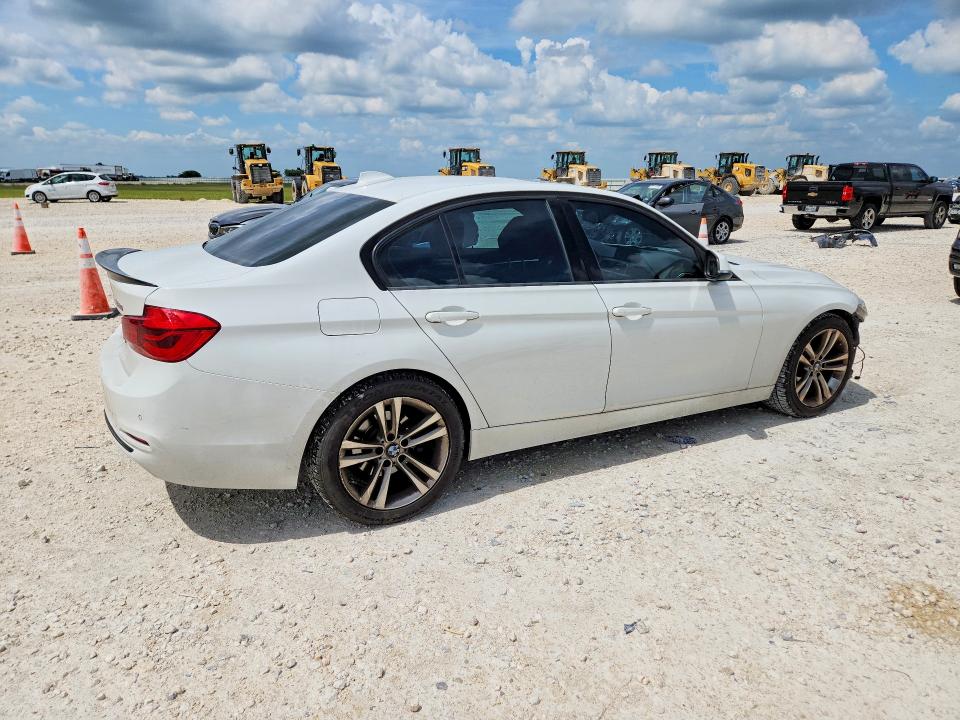 2016 BMW 3er VIN WBA8E9G59GNU30615 COPART salvage auction — FRONT END, Tx - Salvage Vehicle Title, sold $70 on 2026-07-30 (photo 3)