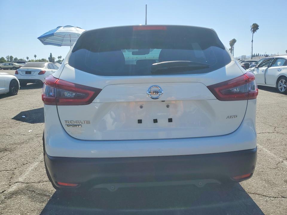 2020 Nissan Rogue VIN JN1BJ1CW9LW383050 COPART salvage auction — MINOR DENT/SCRATCHES, Az - Dis/Dlr/Exp Only Clean Title (P), sold $4,500 on 2026-07-10 (photo 6)