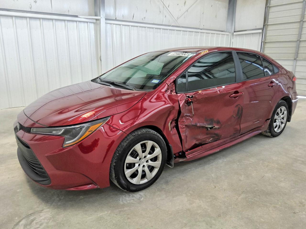 2026 Toyota Corolla VIN 5YFB4MDE7TP395654 COPART salvage auction — Side, TX - CERTIFICATE OF TITLE, sold $11,200 on 2026-07-09 (photo 1)