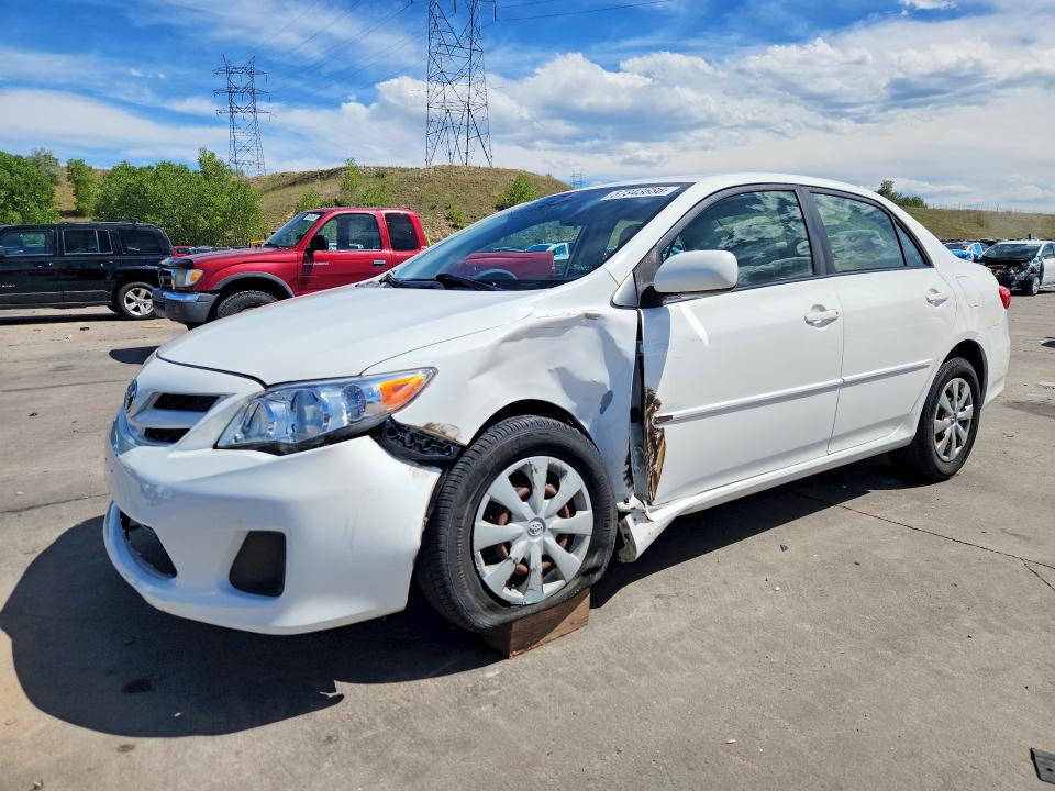 2011 Toyota Corolla VIN JTDBU4EE8BJ089452 COPART salvage auction — FRONT END, Co - Public - Salvage Title, sold $2,500 on 2026-07-27 (photo 1)