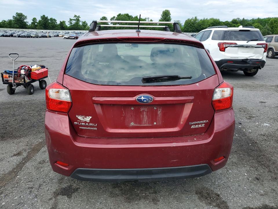 2015 Subaru Impreza VIN JF1GPAA65FG267479 COPART salvage auction — FRONT END, Pa - Certificate Of Salvage, sold $425 on 2026-07-14 (photo 6)