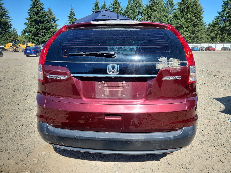 2014 Honda VIN 5J6RM4H39EL094624 COPART salvage auction — FRONT END, Wa - Bill Of Sale, sold $2,400 on 2026-07-17 (photo 6)