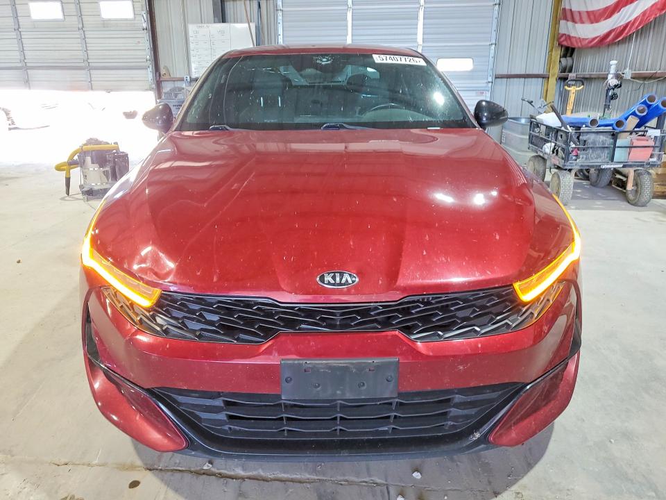 2021 Kia K5 VIN 5XXG64J28MG080799 COPART salvage auction — HAIL, Mo - Certificate Of Title, sold $5,400 on 2026-07-08 (photo 5)