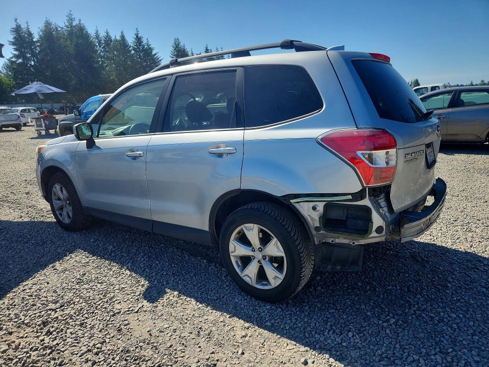 2016 Subaru VIN JF2SJAFC9GH462552 COPART salvage auction — REAR END, Wa - Bill Of Sale, sold $4,600 on 2026-07-07 (photo 2)