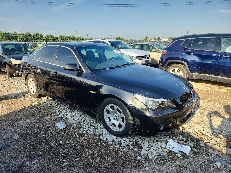 2004 BMW 5er VIN WBANA53564B846650 COPART salvage auction — REAR END, In - Cert Of Title-Salvage Title, sold $275 on 2026-07-17 (photo 4)