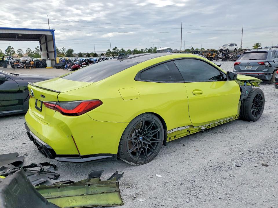2021 BMW VIN WBS33AZ01MCH48561 COPART salvage auction — FRONT END, Fl - Cert Of Title Slvg Rebuildable, sold $15 on 2026-07-31 (photo 3)