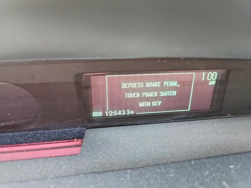 2012 Toyota Prius VIN JTDKN3DU9C5500125 COPART salvage auction — VANDALISM, Ca - Salvage Certificate, sold $525 on 2026-07-07 (photo 9)