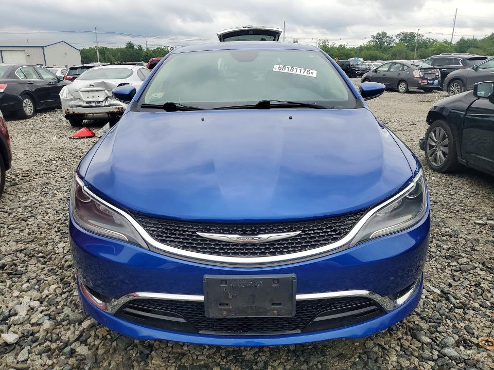 2015 Chrysler 200 VIN 1C3CCCCB2FN507453 COPART salvage auction — REAR END, Ma - Cert Of Title-Reconstrctd Coll, sold $875 on 2026-07-17 (photo 5)