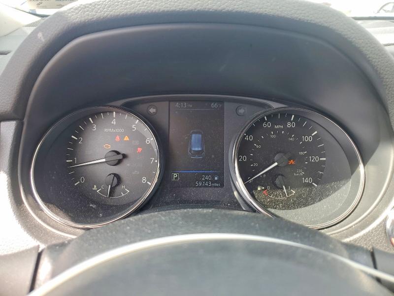 2020 Nissan Rogue VIN JN8AT2MV5LW120122 COPART salvage auction — FRONT END, Va - Cert Of Title - Salvage, sold $2,600 on 2026-07-22 (photo 9)