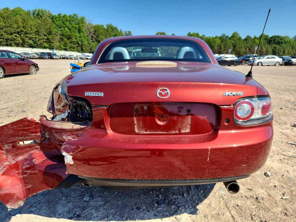 2008 Mazda Mx-5 miata VIN JM1NC26F180149985 COPART salvage auction — REAR END, Va - Cert Of Title - Salvage, sold $1,500 on 2026-07-06 (photo 6)
