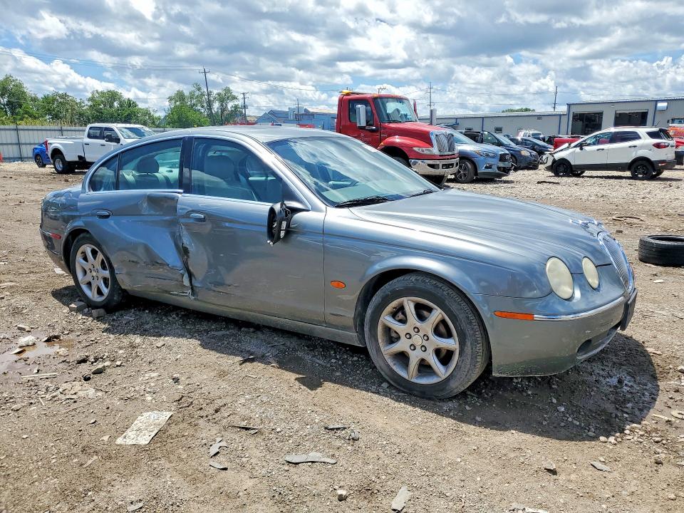 2005 Jaguar S type VIN SAJWA01U55HN19242 COPART salvage auction — SIDE, Il - Salvage Certificate, sold $375 on 2026-07-17 (photo 4)