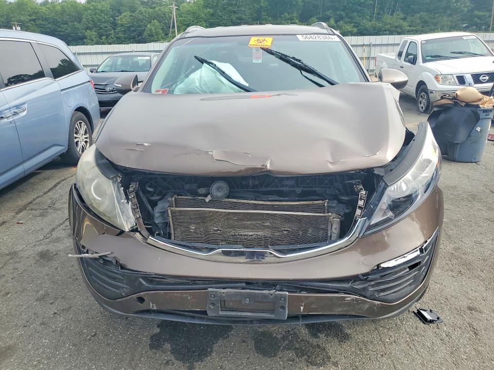 2011 Kia Sportage VIN KNDPB3A23B7034275 COPART salvage auction — MECHANICAL, WV - SALVAGE CERTIFICATE, sold $1,200 on 2026-07-23 (photo 5)