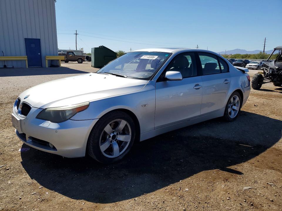 2004 BMW 5er VIN WBANA53544B846632 COPART salvage auction — REAR END, Az - Cert Of Title - Salvage, sold $175 on 2026-07-17 (photo 1)