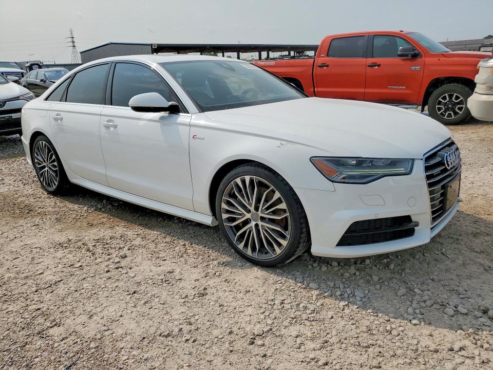 2018 Audi A6 VIN WAUH3AFC4JN050208 COPART salvage auction — WATER/FLOOD, Tx - Salvage Title-Flood Damage, sold $3,650 on 2026-07-28 (photo 4)