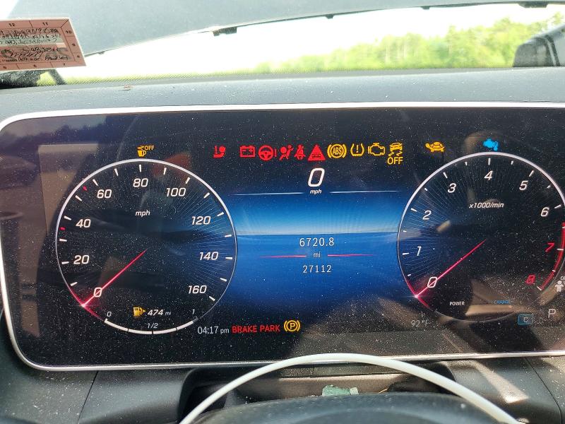 2024 Mercedes-benz VIN W1NKM4HB8RF196251 COPART salvage auction — FRONT END, Salvage Title, sold $14,000 on 2026-07-22 (photo 9)