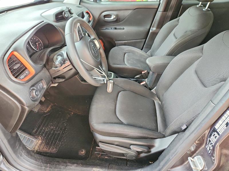 2018 Jeep Renegade VIN ZACCJBAB7JPH37892 COPART salvage auction — FRONT END, Sc - Cert Of Title-Salvage, sold $1,700 on 2026-08-04 (photo 7)