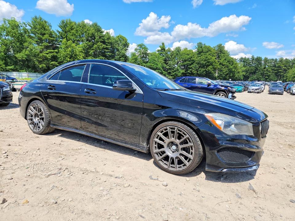 2014 Mercedes-benz VIN WDDSJ4EB2EN140090 COPART salvage auction — REAR END, Ma - Cert Of Title-Reconstrctd Coll, sold $1,700 on 2026-07-02 (photo 4)