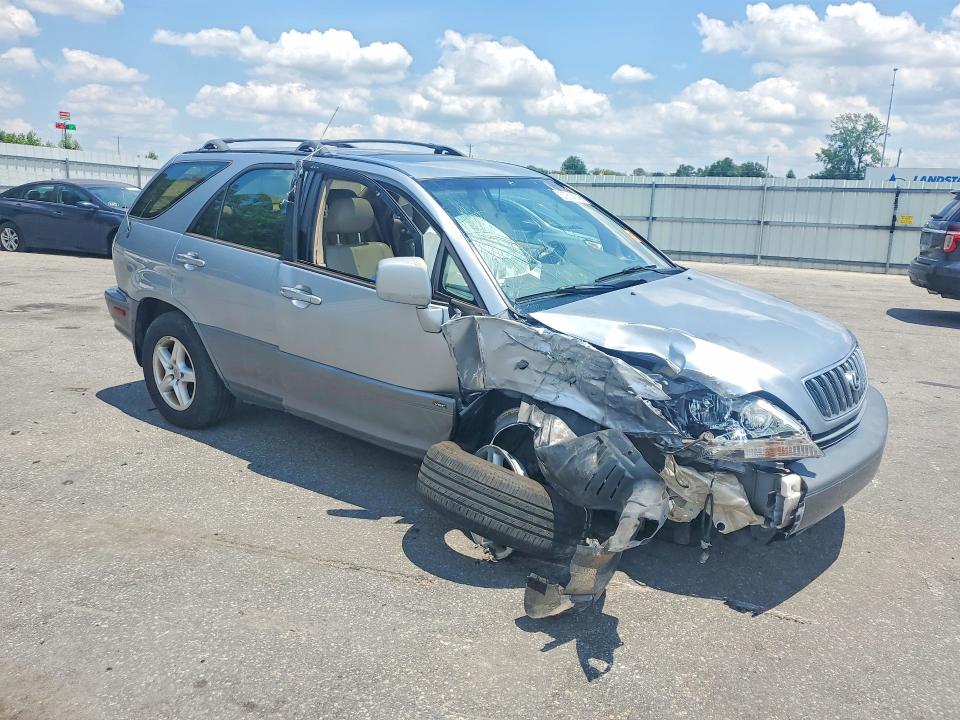 2003 Lexus Rx VIN JTJGF10U730152056 COPART salvage auction — FRONT END, Nc - Salvage Certificate Of Title, sold $275 on 2026-07-16 (photo 4)