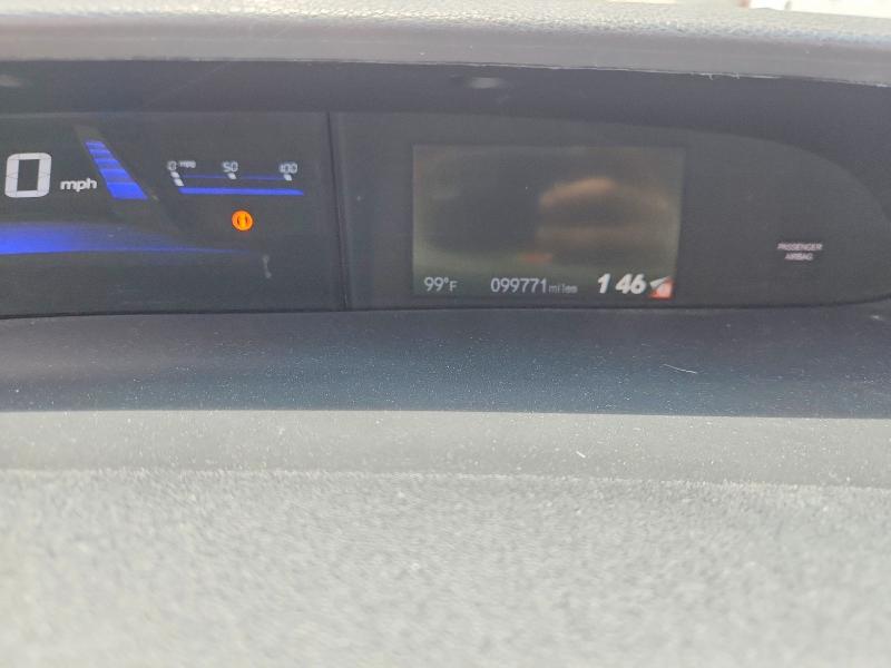 2015 Honda Civic hybrid VIN 19XFB4F33FE200738 COPART salvage auction — FRONT END, Tx - Salvage Vehicle Title, sold $2,000 on 2026-07-10 (photo 9)