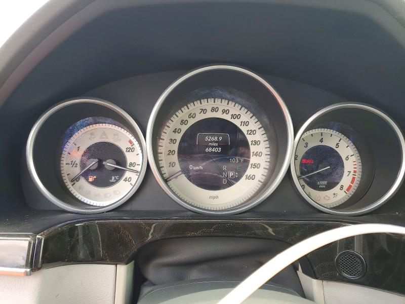 2014 Mercedes-benz E-klasse VIN WDDHF5KB8EA802154 COPART salvage auction — MECHANICAL, Ct - Clean Title, sold $4,700 on 2026-07-09 (photo 9)