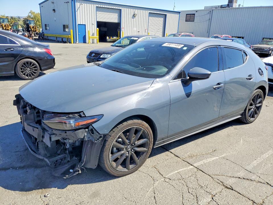 2019 Mazda 3 VIN JM1BPBNM4K1138942 COPART salvage auction — FRONT END, Ca - Salvage Certificate, sold $2,850 on 2026-07-31 (photo 1)